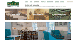 Desktop Screenshot of pinestreetcarpenters.com